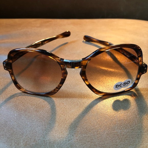Vintage Accessories - Vintage folding retro sunglasses 😎